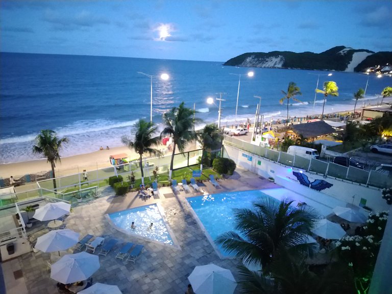 ES - Ponta Negra Beach beira-mar ap 216