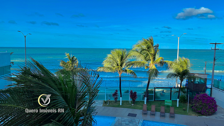 ES - Ponta Negra Beach varanda frente mar - ap 325