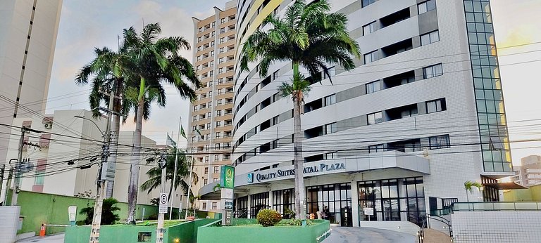 ES - Natal Plaza varanda vista frente mar