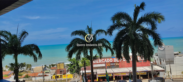 ES - Natal Plaza varanda vista frente mar