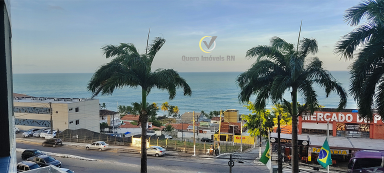 ES - Natal Plaza varanda vista frente mar